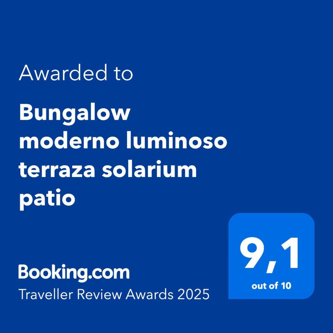 Bungalow Moderno Luminoso Terraza Solarium Patio Puerto Marino Exterior foto